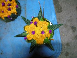 Luang Prabang - These were floated down the river by all the locals