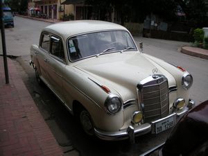 Luang Prabang  - A lovely classic car