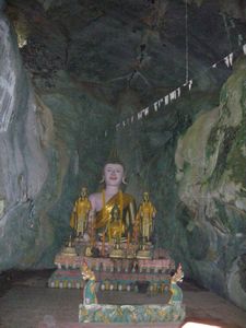 Laos - Vang Vieng - Inside Elephant Temple
