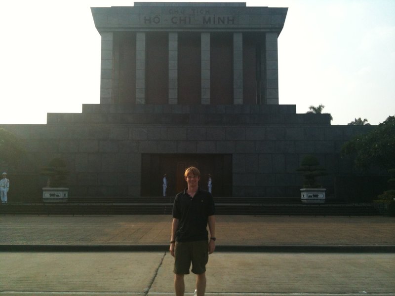 Hanoi - My at the mausoleum
