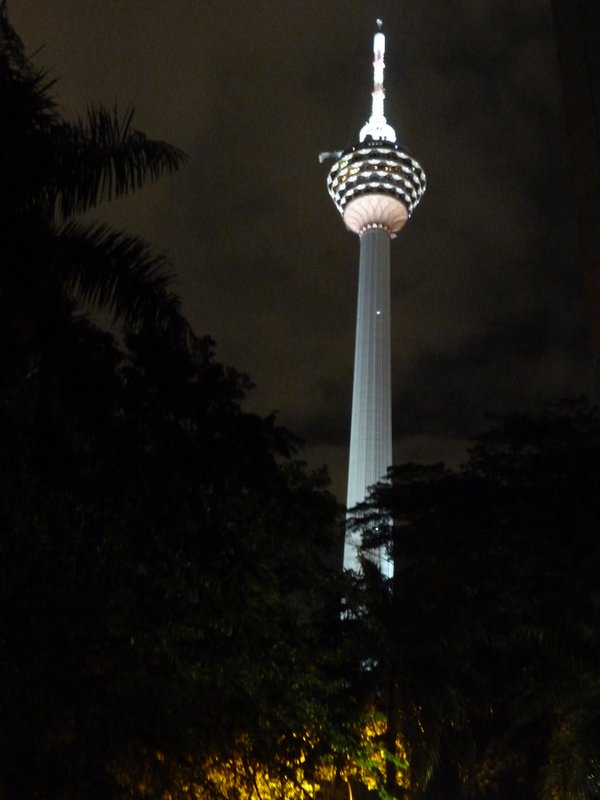 KL - The KL Tower at night