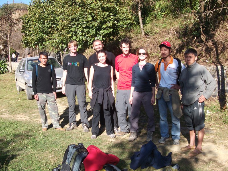 Sapa - Fansipan - The group at the end with our porters!
