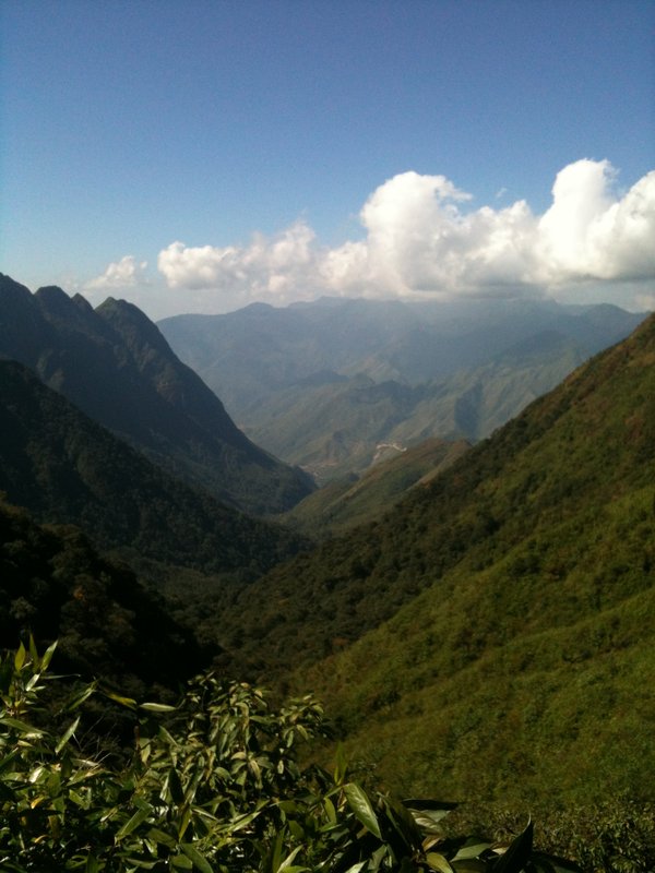 Sapa - Fansipan - The view at the half way point