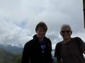 Cameron Highlands - Dad and I at the top