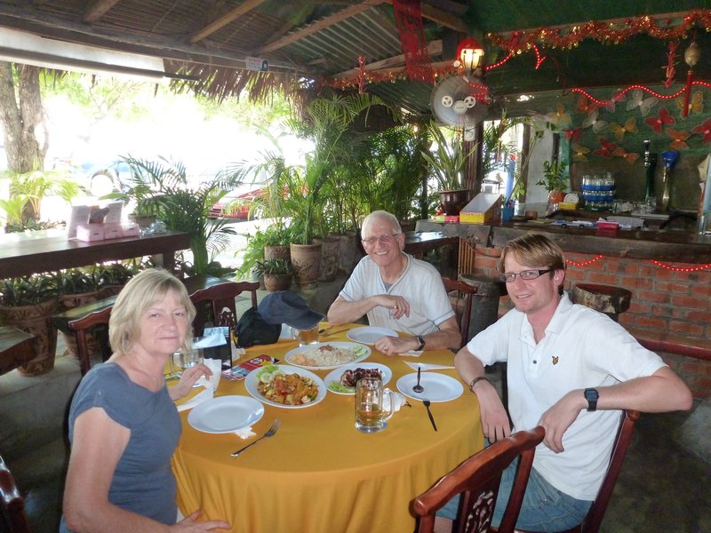 Langkawi - Another family meal, the first on the Island