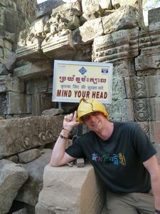 Siem Reap - Ta Prohm - Safety is no accident! 