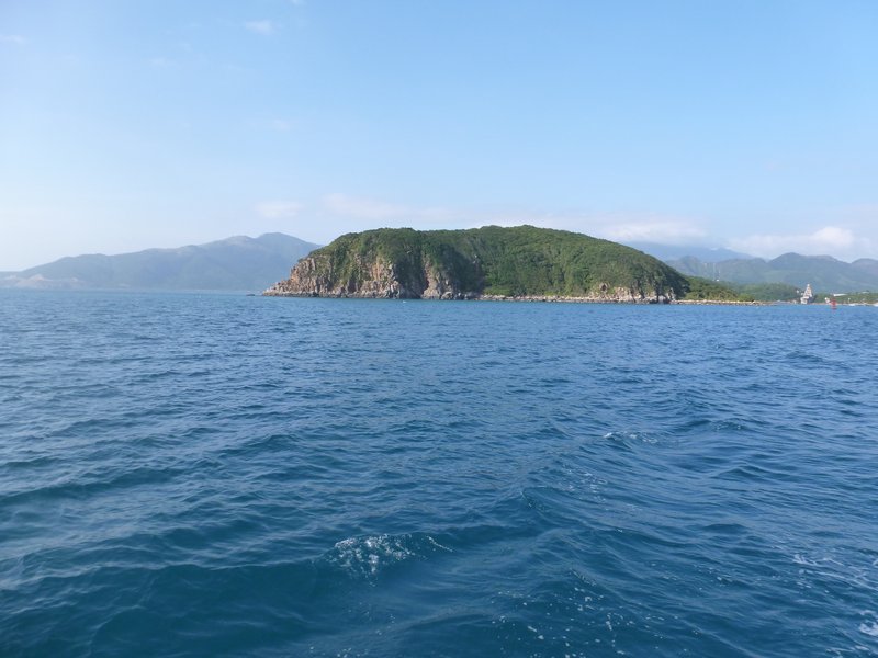 Nha Trang - An Island on the way to the dive site