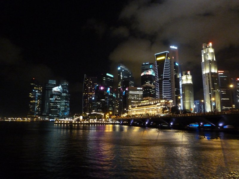 Singapore - Marina Bay at night