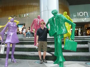 Singapore - Me on Orchard Road