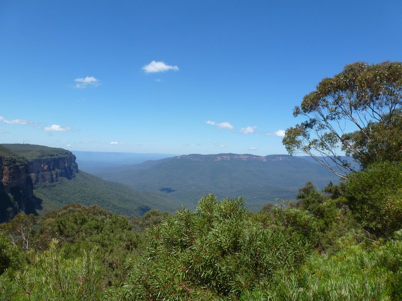 Blue Mountains - Complete with the blue haze and sunshine
