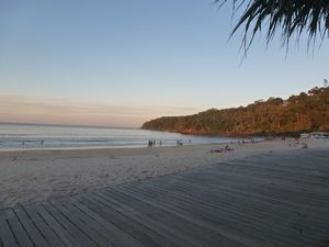 Noosa - Sunset at the beach