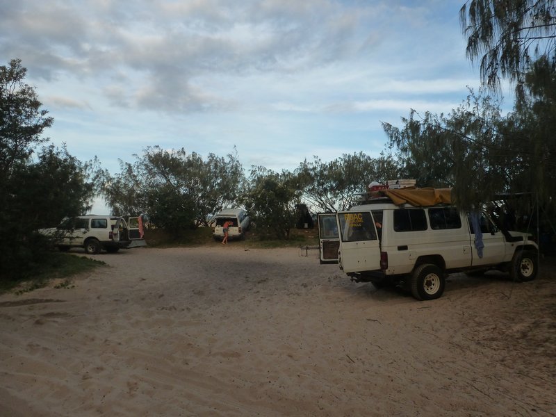 Fraser Island - The camp site