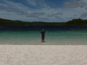 Fraser Island - McKenzie Lake and me