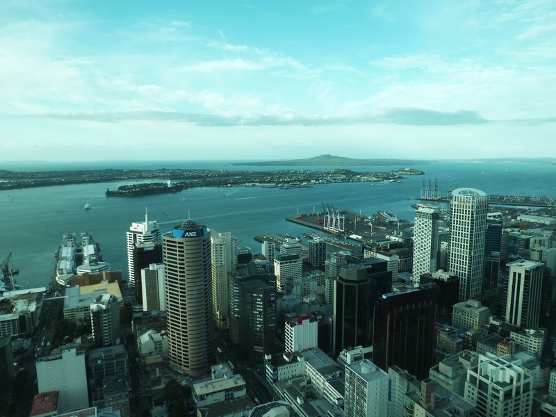 Auckland - View from the sky tower