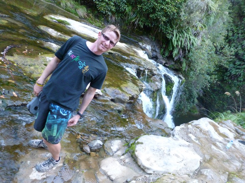 Whakahoro - Me at the falls