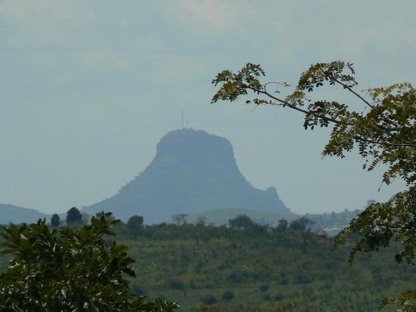 A view into Uganda from Tesso in Kenya