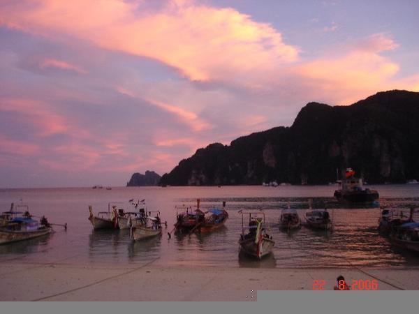 Sunset on Ko Phi Phi