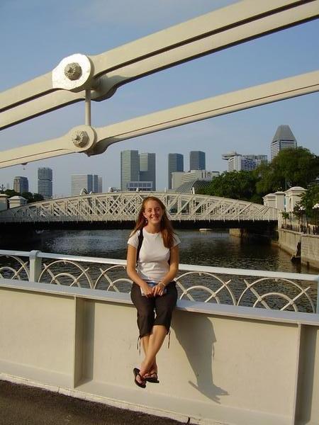Charlotte on Bridge