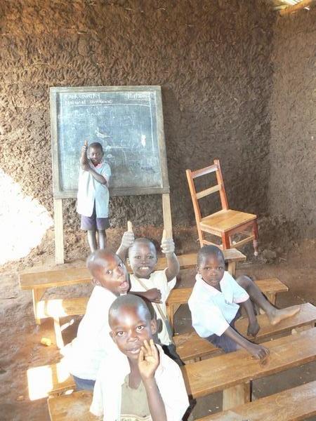 Premature use of the classrooms!
