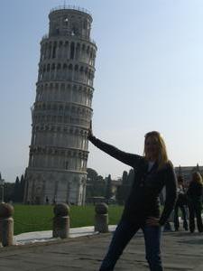 Kelli & the Leaning Tower