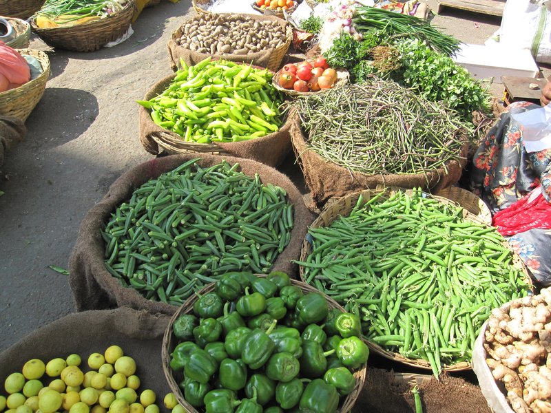 Market scene