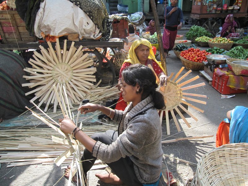 Market scene