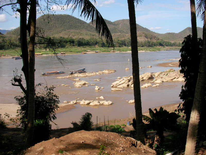 Confluence of the Nam Khan and the Mekong