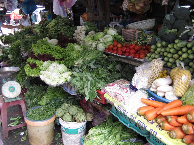 Market produce in Saigon