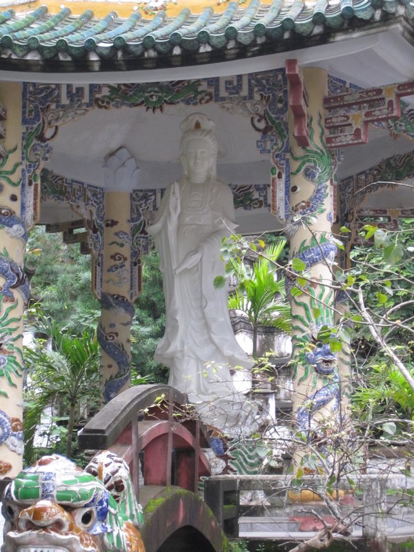 Lady Buddha at marble mountain