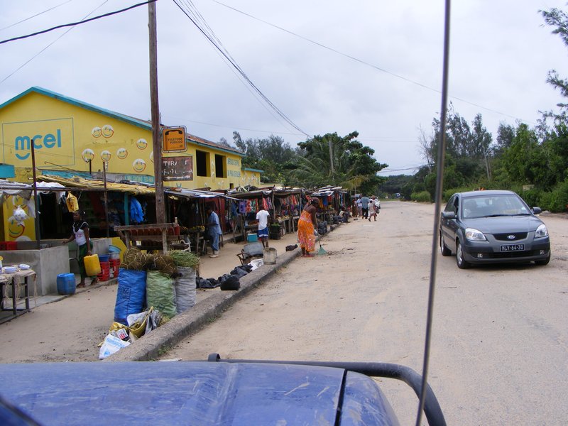 Street market Bilene
