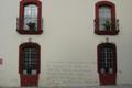 Beautifully placed grafitti in the Zocalo
