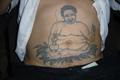 Rasta Buddha Belly Tattoo