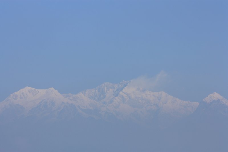 View of the Himalayers