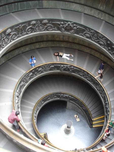 Cool staircase in the Vatican
