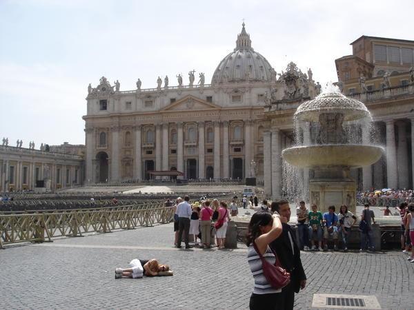 St. Peter's Square, and Basillica