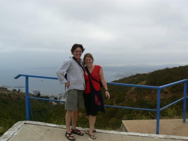 Jonathan and I in Valparaiso