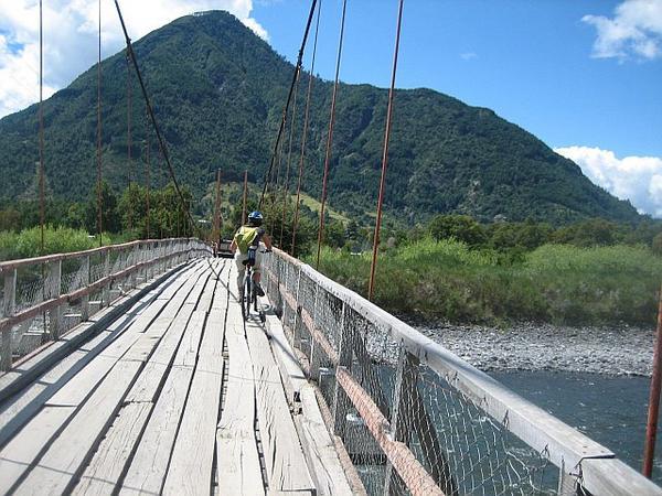 Biking Across a Bridge