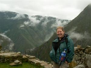 Me and the Andes of Machu Picchu