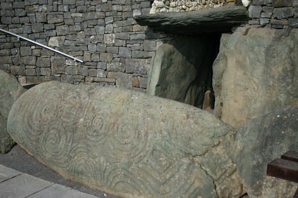 Doorway to Newgrange
