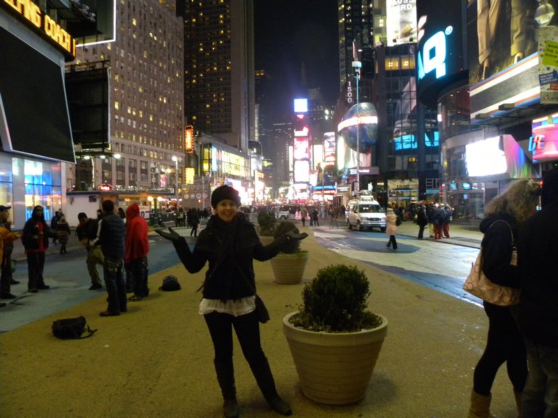 First Night in Time Square