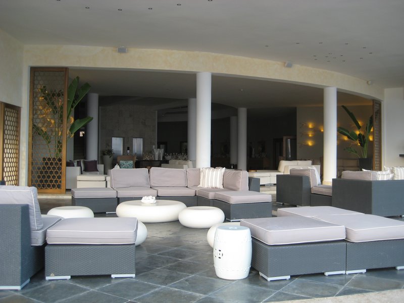 Open Air Lobby at Puerto Bahia