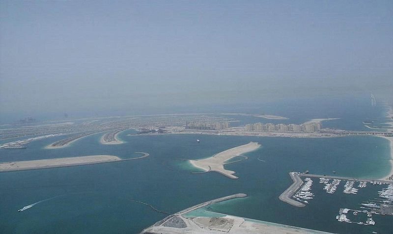 Arial View of Palm Jumeirah