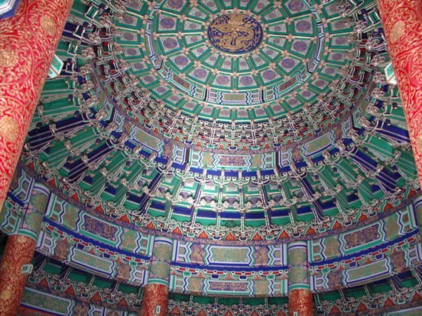 Temple of Heaven - Detail of ceiling