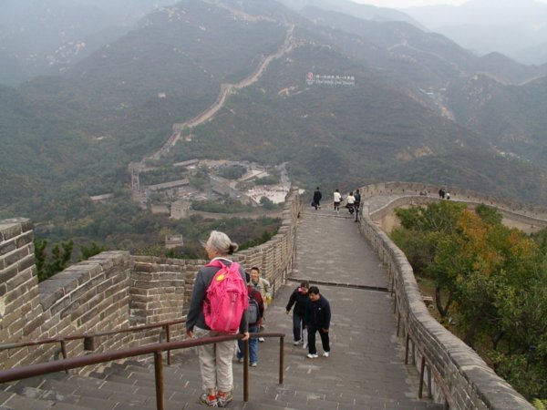 The Great Wall - It's steeper than it looks