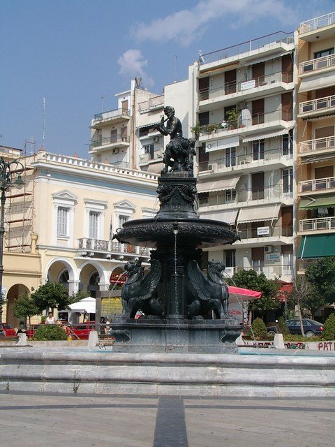 Patras -  Fountain of Pan