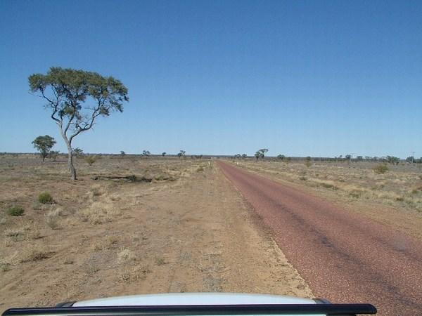 Not so major outback road