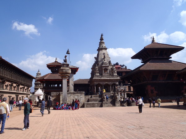 A view of part of Durbar Square