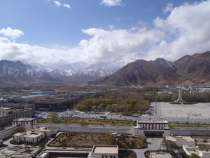 The view over Lhasa from the Palace.