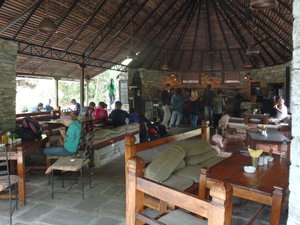 The bar and restaurant area at the Last Resort.