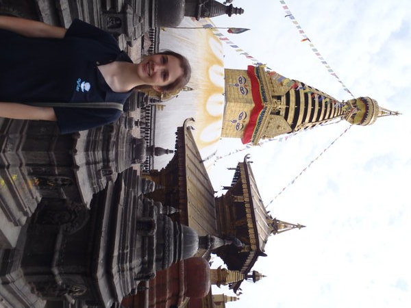 Me and all the temples.